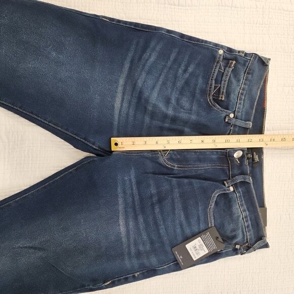 True Religion Ricky Jeans Men's 34 x 34 Relaxed Straight Blue Denim NWT Flap Pkt - Picture 5 of 16